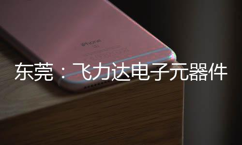东莞电子投用飞，服件智务湾慧枢元器应链纽在力达区供沙田
